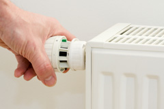 Abermule central heating installation costs